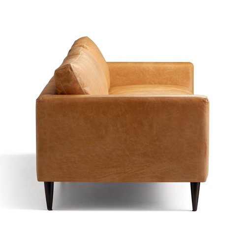 Brookside Sawyer 84'' Leather Sofa Wayfair